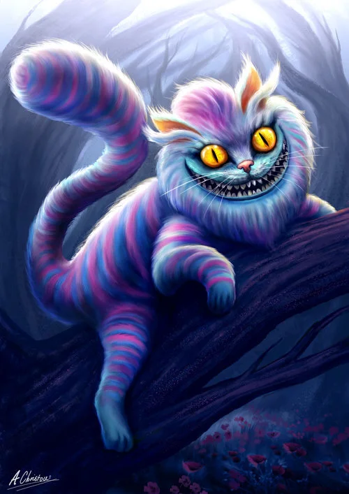 Cheshire Cat — Anthony Christou Illustration